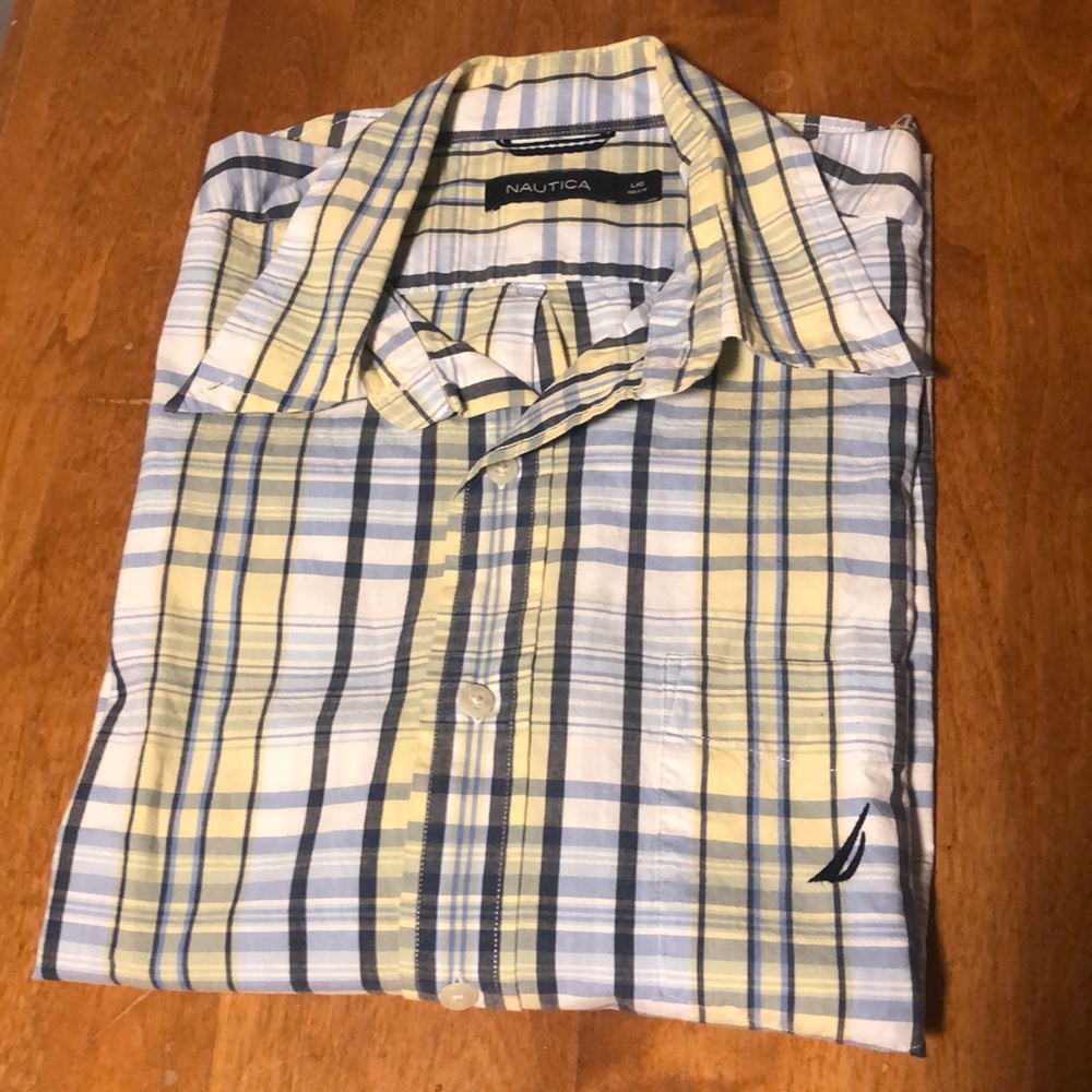 Nautica large casual button down